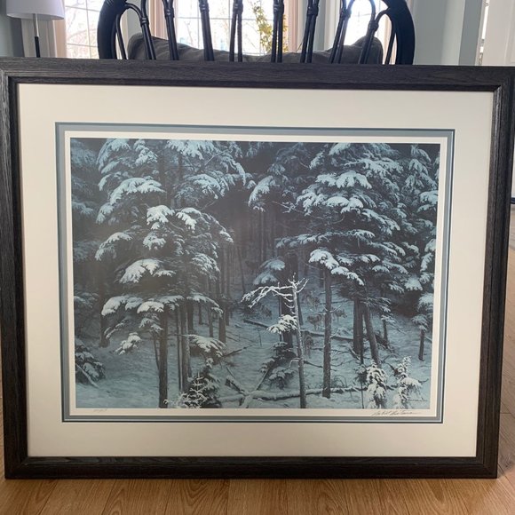 Robert Bateman: Descending Shadows - Timberwolves - Picture 1 of 3